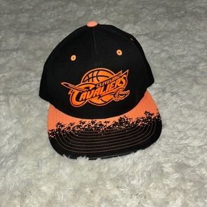 Mitchell & Ness Hat Cleveland Cavaliers Cavs NBA Flat Bill Adjustable Cap